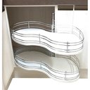 Ver imagem 2 de Canto Articulado (mágico) 8790 770x600x370mm Cromado Jomer 01 Conjunto