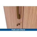 Ver imagem 3 de Guarda Roupa Solteiro 3 Portas e 2 Gavetas C/ Pés Açaí Da133 Branco/rosa - Henn