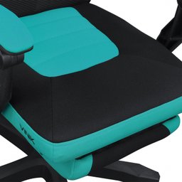 CADEIRA GAMER ROCKET PRETA COM VERDE CGR10PVD VINIK - 6