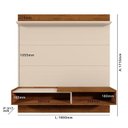 Ver imagem 6 de Painel Suspenso para TV 65 Polegadas 171x160cm Triunfo