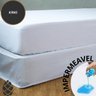 Protetor Colchão King Camesa Malha Impermeável 198x203x40 - 2