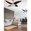 Ver imagem 4 de Ventilador de Teto Vidro Aberto 4 Pás Quad Volare 127V