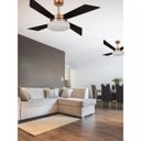 Ver imagem 4 de Ventilador de Teto Vidro Plano 4 Pás Tech Volare 127V