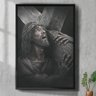 Quadro Decorativo Jesus Cristo Carregando a Cruz-34x49Cm - 1