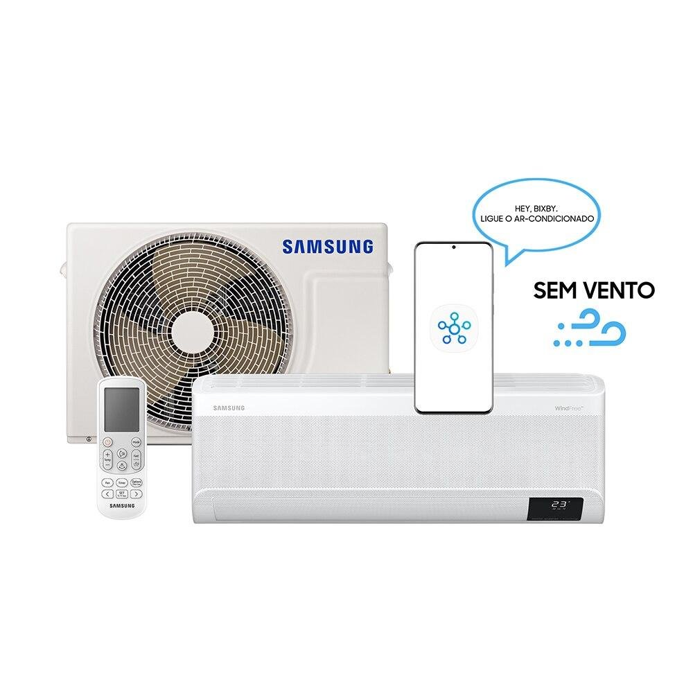 Ar Condicionado Split 12000 BTUs High Wall Inverter Samsung Wind Free Connect Quente e Frio - 10