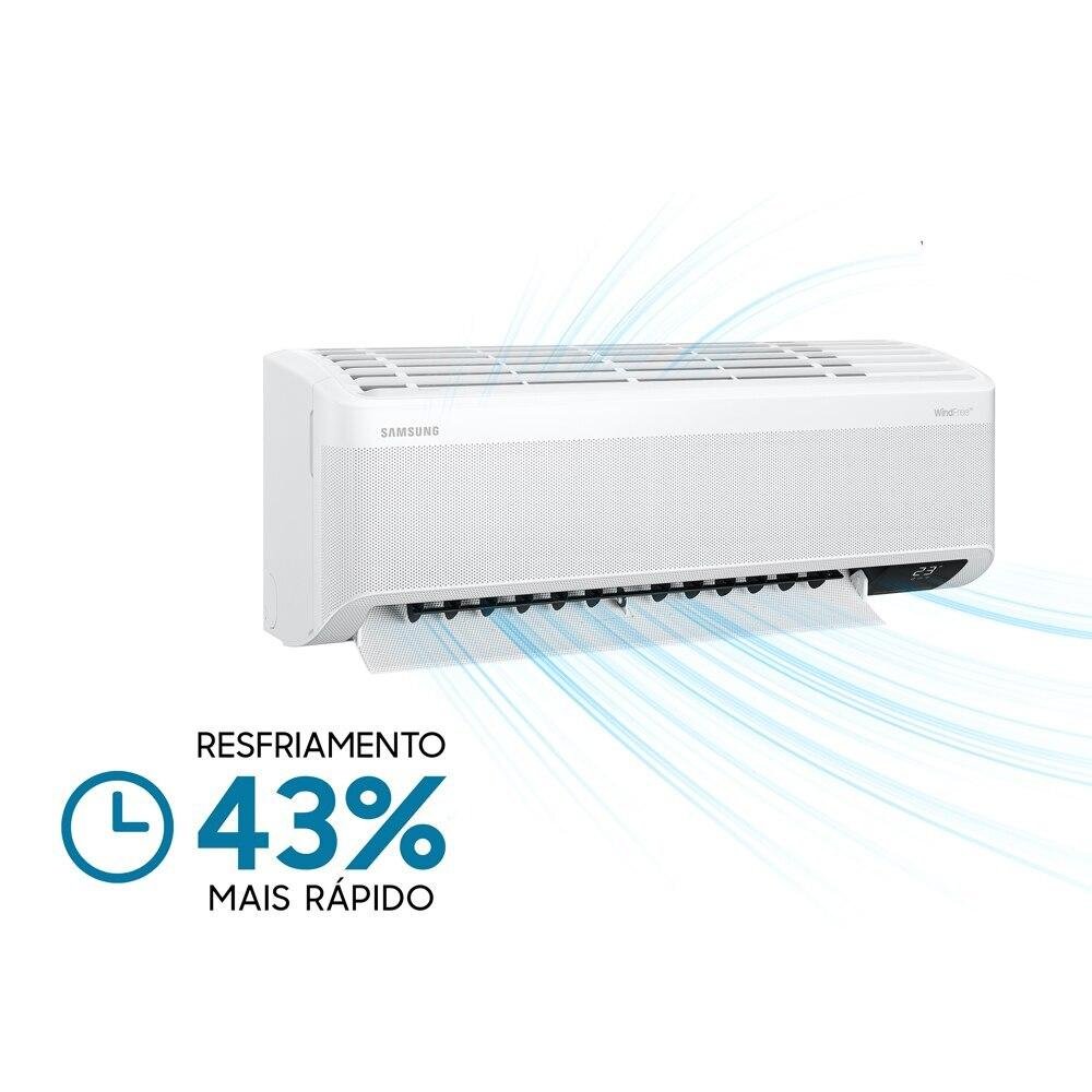 Ar Condicionado Split 12000 BTUs High Wall Inverter Samsung Wind Free Connect Quente e Frio - 3