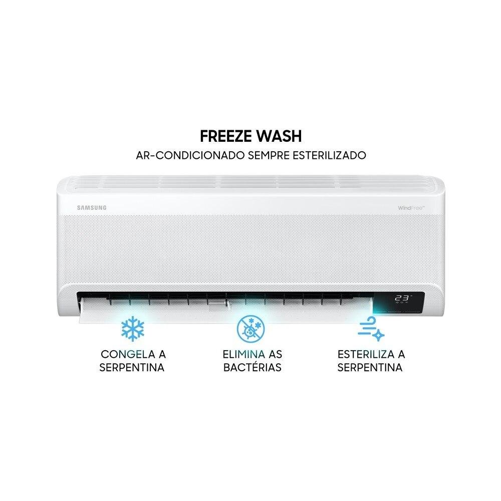 Ar Condicionado Split 12000 BTUs High Wall Inverter Samsung Wind Free Connect Quente e Frio - 7