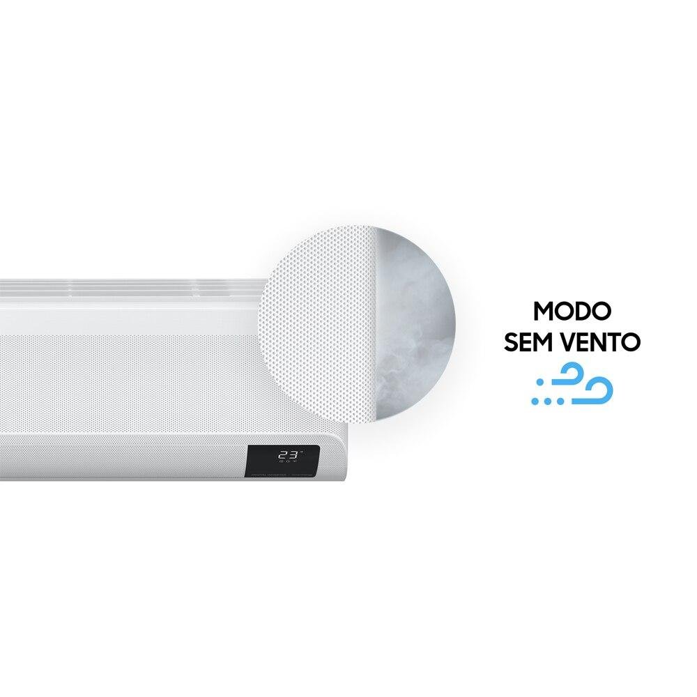 Ar Condicionado Split 12000 BTUs High Wall Inverter Samsung Wind Free Connect Quente e Frio - 9