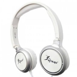 Fone de Ouvido com Microfone Extra Bass Premium Kp-423 Branco - 6