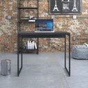Ver imagem 1 de Mesa de Escritório Studio 90 cm Yescasa Preto/Ônix