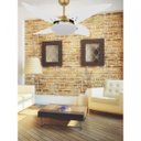 Ver imagem 3 de Ventilador de Teto Vidro Aberto 4 Pás Volare 127V