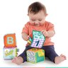 Brinquedo Educativo 4 Cubos Macios Blocos de Empilhar Grab & Stack 3+ Meses Bright Starts - 6