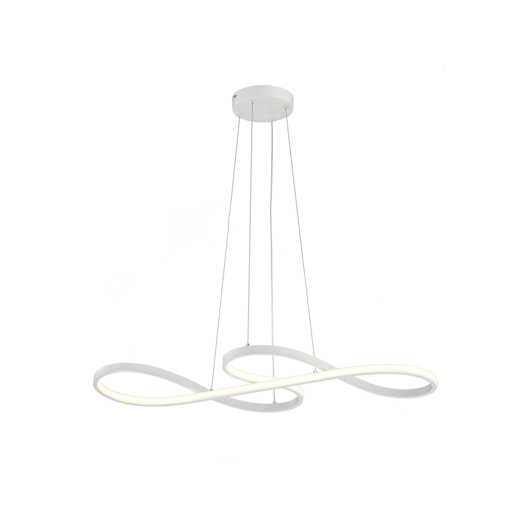Luminária Strip 80x35cm 02 Metros de Cabo Branco