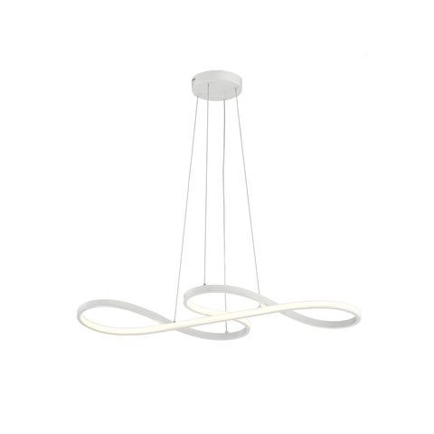 Luminária Strip 80x35cm 02 Metros de Cabo Branco