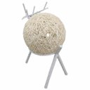 Ver imagem 7 de Luminaria Abajur Cervo Decoraçao Rena Natal Enfeite Mesa Sala Quarto Casa Recepçao Hotel Pousada Res