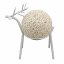 Ver imagem 6 de Luminaria Abajur Cervo Decoraçao Rena Natal Enfeite Mesa Sala Quarto Casa Recepçao Hotel Pousada Res