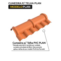 Cumeeira Central Articulada Individual Plan Ceramica - 3