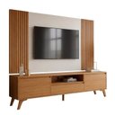 Ver imagem 2 de Rack com Painel para TV até 65 Polegadas 237cm x 201cm Ripado 100% MDF Piazza