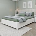 Ver imagem 1 de Base de Cama Box Casal Alasca Neve - Pnr Móveis