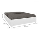 Ver imagem 3 de Base de Cama Box Casal Alasca Neve - Pnr Móveis
