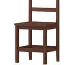 Ver imagem 3 de Kit com 2 Cadeiras de Jantar Madeira Maciça Perola Castanho S/estofado