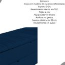 Ver imagem 2 de Calçadeira Baú Sapateira 140cm Ayla Veludo Capitonê
