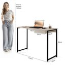 Ver imagem 3 de Escrivaninha com Gaveta Mia 110 X 45 Klm Store