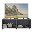 Ver imagem 4 de Rack Tv até 50 Polegadas 4 Portas com Rodízios e Espelhos Multimóveis Mp1080 Grafite