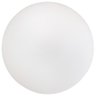 Kit 03 Assentos Redondo Banqueta Cadeira Estofados Poltronas H02 Corino Branco 35 cm - Lyam Decor As - 4