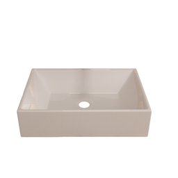 Cuba Pia Sobrepor Banheiro Lavabo Retangular Torino Branco - 5