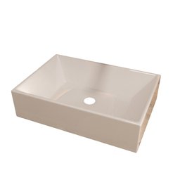 Cuba Pia Sobrepor Banheiro Lavabo Retangular Torino Branco - 6