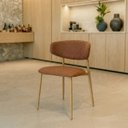 Ver imagem 1 de Cadeira Napoli Terracota