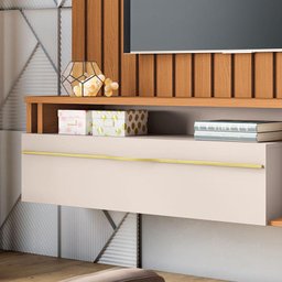 Home Suspenso Self Cinamomo Off White - HB Móveis - 4