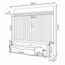 Home Suspenso Self Cinamomo Off White - HB Móveis - 5