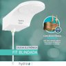 Chuveiro Elétrico Ducha Eletrônica Fit Blindada Branca Hydra 127V 4000W - 3