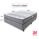 Ver imagem 6 de Cama Box Colchão Casal Ortopédico Firme Espuma D33 Antialérgico Certificado Bf Colchões
