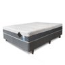 Colchão Natural Gel Articulado Cinza 25cm Latex Foam Articulado Gel Kit Zen Queen 160x200cm - 8