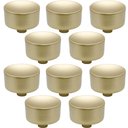 Ver imagem 1 de Kit 10 Puxadores 194 Yuma Dourado Móveis Armários Gavetas