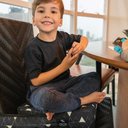 Ver imagem 5 de Assento De Elevação Bebê Infantil De Cadeira Para Alimentação Atividades Alce - Minimalista