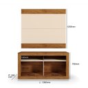 Ver imagem 4 de Rack com Painel para Tv 55 Polegadas 180x136cm Combo Buzios