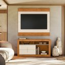 Ver imagem 1 de Rack com Painel para Tv 55 Polegadas 180x136cm Combo Buzios