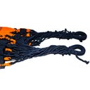 Ver imagem 2 de Rede de Descanso Balanço Laranja C/ Azul Marinho 1.40x3.60 M