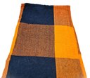 Ver imagem 1 de Rede de Descanso Balanço Laranja C/ Azul Marinho 1.40x3.60 M