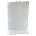 Ver imagem 2 de Embalagem de Pendurar Multiuso Pvc Cristal com Botão 26x20cm