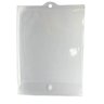 Embalagem de Pendurar Multiuso Pvc Cristal com Botão 26x20cm - 3