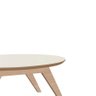 Mesa de Centro Flobi Retrô 100% MDF Natural C/ Off White OOL Dalla Costa - 4