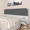 Ver imagem 2 de Cabeceira Suspensa Casal Amsterdã - Móveis Arapongas