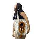 Ver imagem 5 de Bolsa Transporte Cao Gato Pet Animal Estimacao Estampa Leao Bag de Ombro Passeio Caminhada Viagem