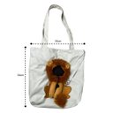 Ver imagem 2 de Bolsa Transporte Cao Gato Pet Animal Estimacao Estampa Leao Bag de Ombro Passeio Caminhada Viagem