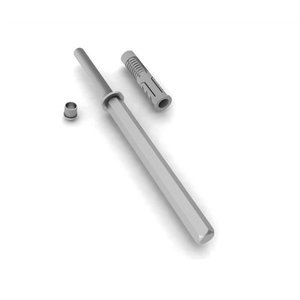 Suporte Invisível Parabold 35kg Pp144 para Prateleiras e Divisórias Rometal 01 Unidade